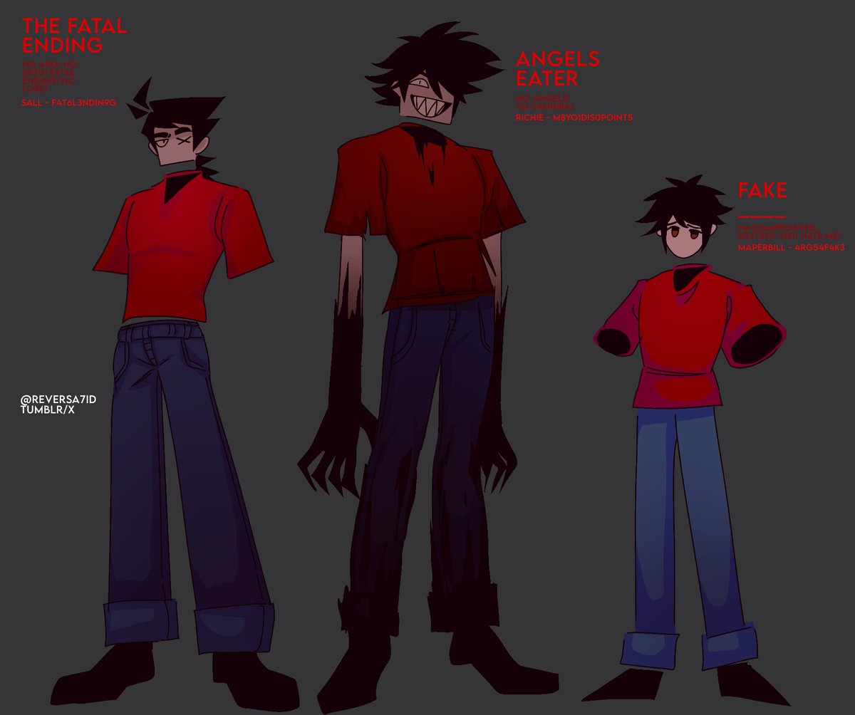 Rezzereff's tweet photo. I drew them.
Why not? Since M8YO1DIS0POINT5 destroyed the ARG...
#BaldisBasics #filename2 https://t.co/OCtG1mdGTa