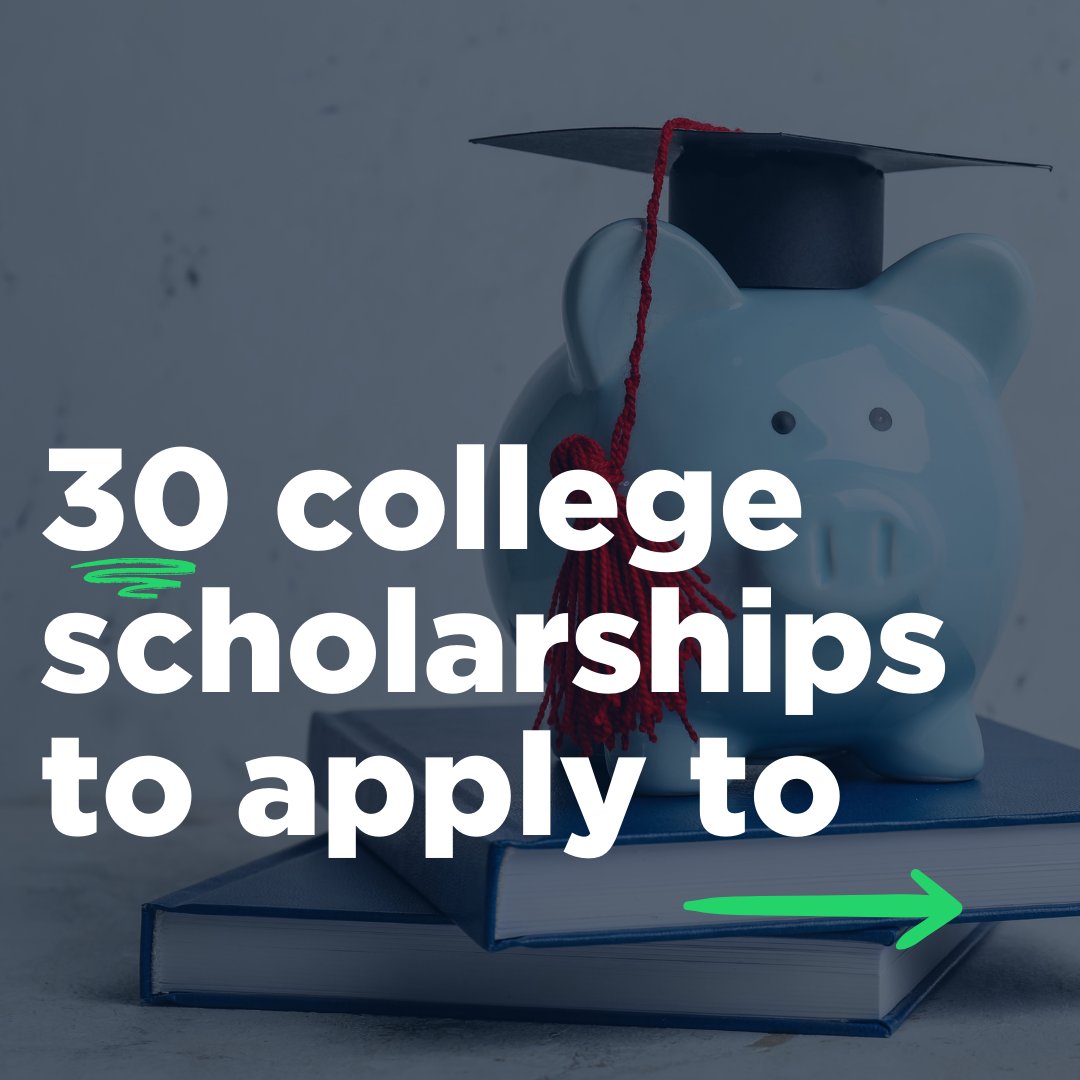 preporycoaching's tweet image. Looking for scholarships to apply to? Well, look no further! 🤑 Head over to our blog to find 30 scholarships you can't miss and get practical tips to make your application shine. ✨ hubs.la/Q02zYphR0