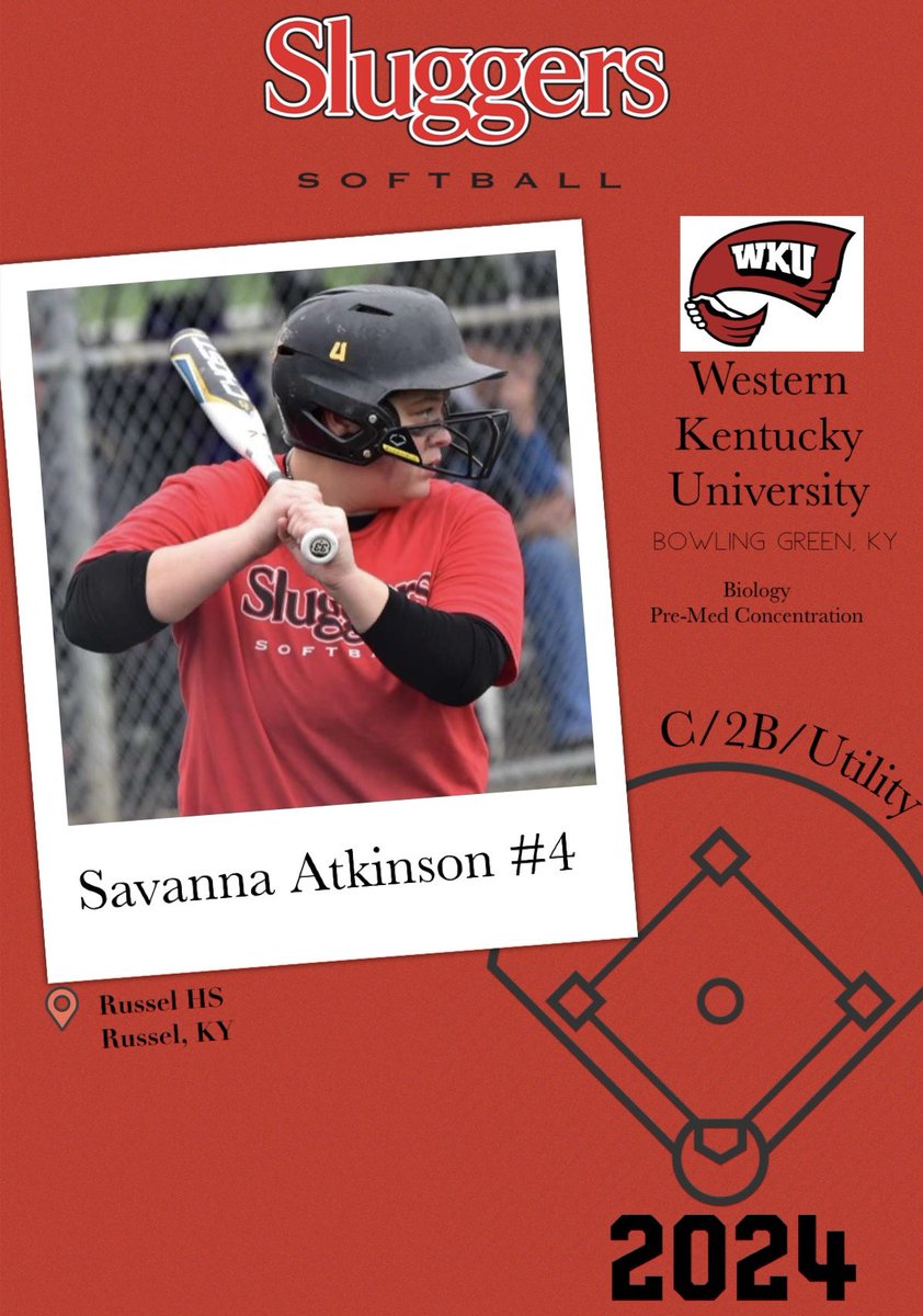 Sluggers06's tweet photo. Welcome to the team Savvy! ❤️@Savatkinson2024 https://t.co/Ir8zZT7MLC