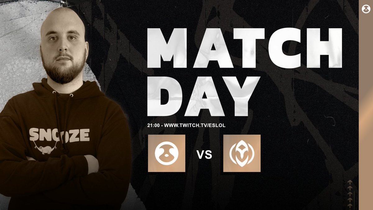 SNOOZE Esports (@snooze_esports) on Twitter photo #ESLOL | Tonight we meet the belgian OUAT once again and so far we're 6-0 in officials against them over the course of the past 3 splits. Sorry <a href="/ouat_lol/">Once Upon A Team</a> but traditions just don't change. 🦥👊
21:00 - twitch.tv/eslol 📺🤎 #ESLOL | Tonight we meet the belgian OUAT once again and so far we're 6-0 in officials against them over the course of the past 3 splits. Sorry <a href="/ouat_lol/">Once Upon A Team</a> but traditions just don't change. 🦥👊
21:00 - twitch.tv/eslol 📺🤎