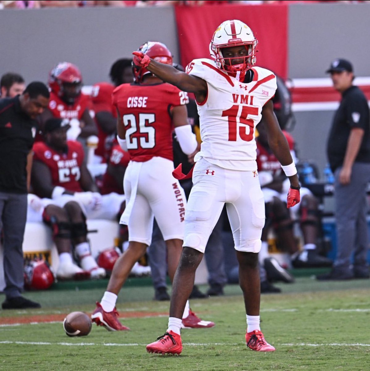 Mykell Harvey (@myykelllharvey) on Twitter photo Blessed to have Received a Full division 1 scholarship To VMI ❤️🤍 #AGTG 🙏🏾 <a href="/CoachHamp__/">Coach AJ Hampton</a> @WilVapreps <a href="/hatfieldsports/">Matthew Hatfield</a> <a href="/VaPrepsRivals/">Virginia Preps</a> <a href="/carljfred/">Carl Frederick</a> Blessed to have Received a Full division 1 scholarship To VMI ❤️🤍 #AGTG 🙏🏾 <a href="/CoachHamp__/">Coach AJ Hampton</a> @WilVapreps <a href="/hatfieldsports/">Matthew Hatfield</a> <a href="/VaPrepsRivals/">Virginia Preps</a> <a href="/carljfred/">Carl Frederick</a>
