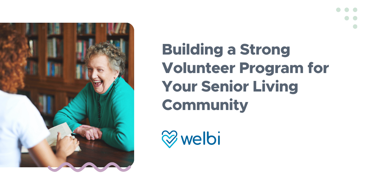 welbi_co's tweet image. 🌟  For Life Enrichment teams, building a strong #VolunteerProgram is critical for success. In our latest article, learn essential strategies for volunteer recruitment, training, and management. hubs.la/Q02wwPTD0