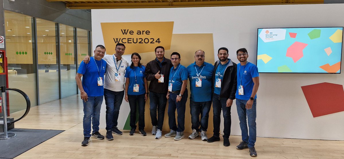 jinalparekh09's tweet image. Day 1 at @WCEurope.
Great arrangements and great people.
Have enjoyed the contributor day with some contribution in Training and Documentation.

#wceu #wceu2024 #zealousweb