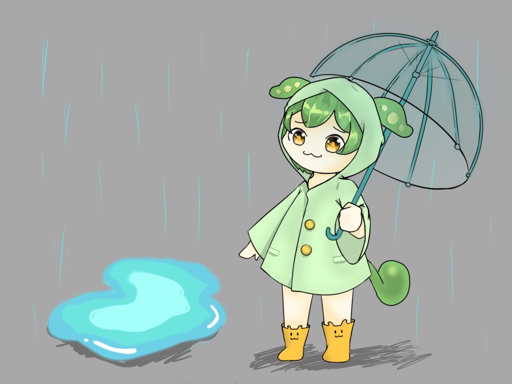 1minimaru1's tweet photo. 雨なのだ

#ずんだもん https://t.co/TdAS2rDmDc