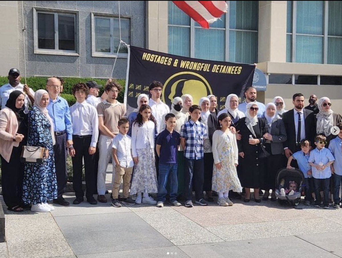 We wished the flag to be raised to celebrate Majd’s return home; unfortunately, the flag will be raised to honor a fallen hero.

<a href="/POTUS/">President Donald J. Trump</a>, you can make sure the next time this flag is flown, it's to celebrate the return home of an American hostage or wrongful detainee.