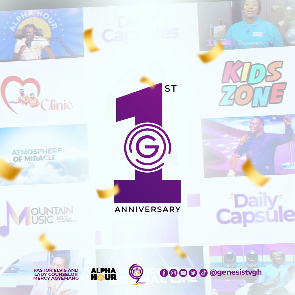 genesistvgh's tweet photo. THIS IS THE DOING OF THE LORD AND IT IS MARVELOUS IN OUR EYES🎉🎉🎉❤️❤️🔥🔥🔥🔥🔥🔥🔥🔥.
#PastorAgyemangElvis #LadyMercyAgyemangElvis #GraceMountainMinistry #genesistvat1 #gracemountainat9 #GenesisTV https://t.co/KDAu9zABHg