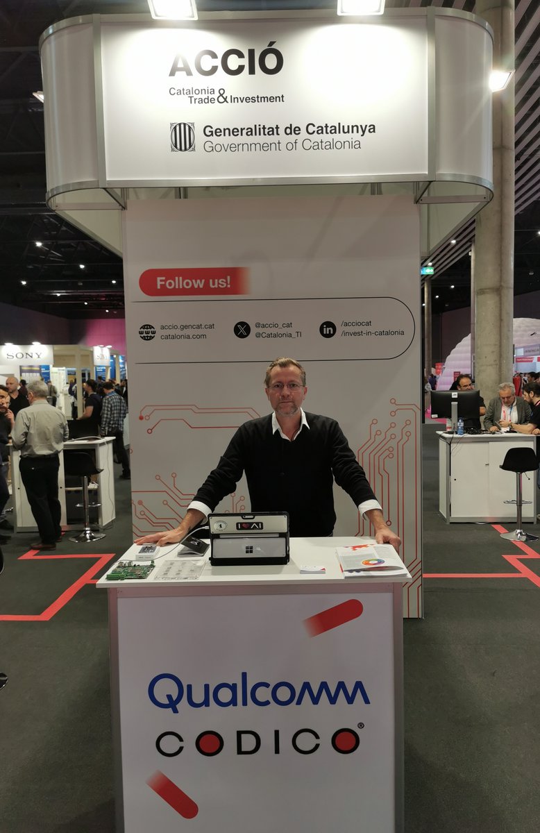 Qualcomm_EU's tweet image. Qualcomm and #CODICO showcased new tech solutions at the @iotswc last month, from EV charging based on the Qualcomm QCS2290 processor and ultra-low power #IoT connectivity, to the RB3 Gen 2 platform supported by Qualcomm Linux. #IOTSCB24