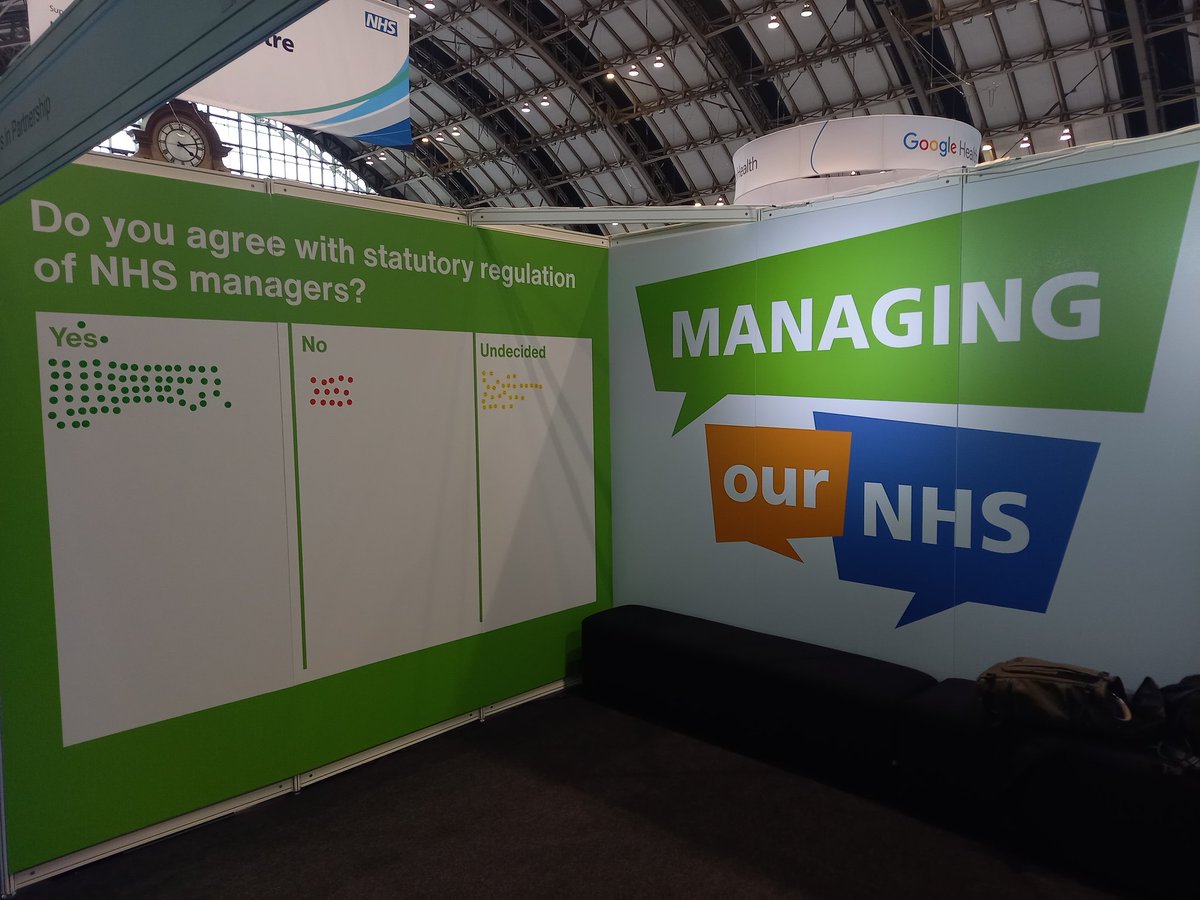 Ciao, Confed. Great couple of days meeting people from across the NHS and adjacent organisations.