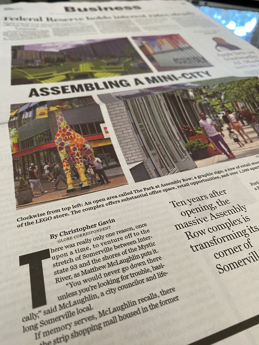 On newsstands today: How Assembly has transformed its pocket of Somerville over the past decade — and all the projects still in the works.