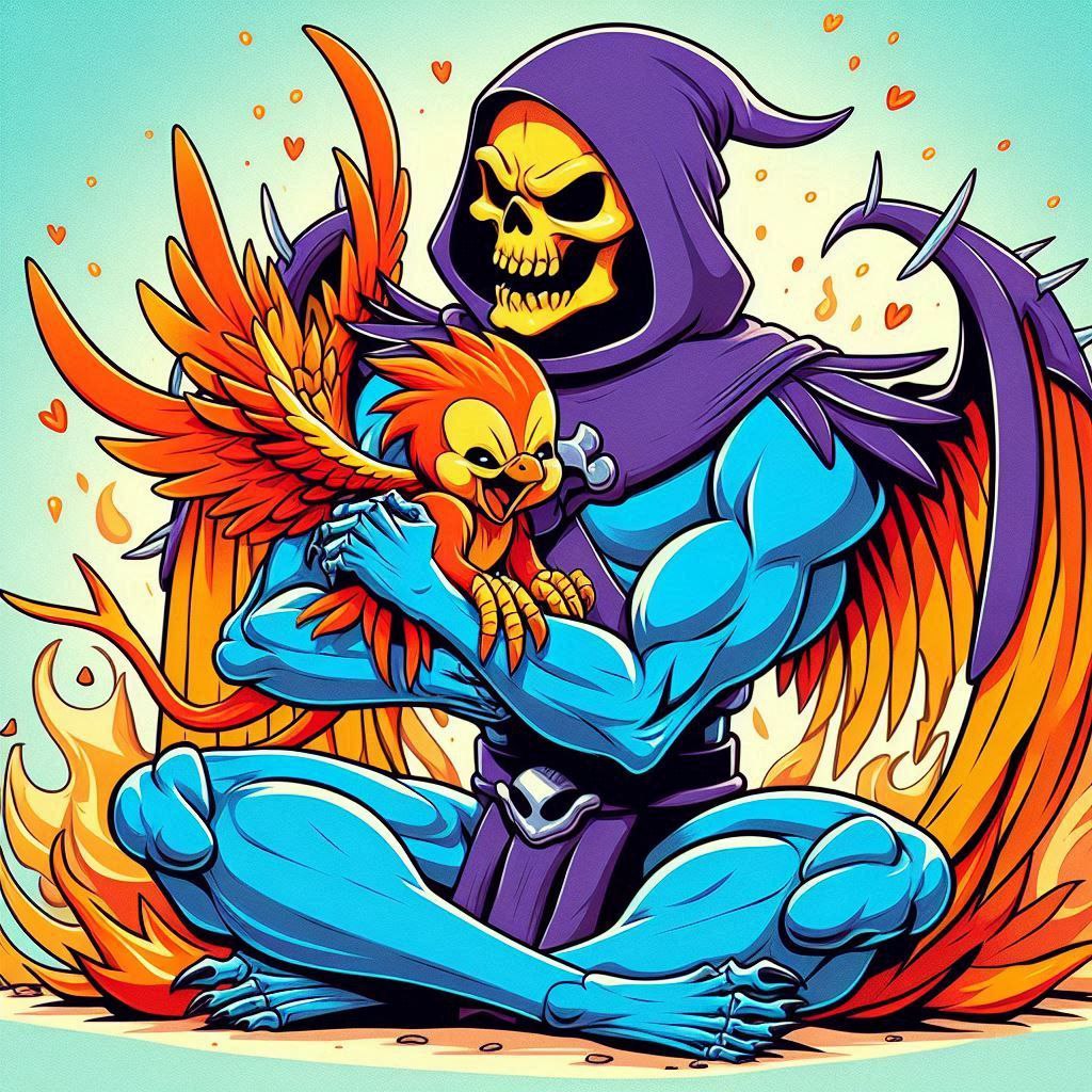 Skeletorverse's tweet photo. @BurnProtocol_ Happy to have you back!! Been a long wait! Congratulations on relaunch! https://t.co/brVanpCxDL
