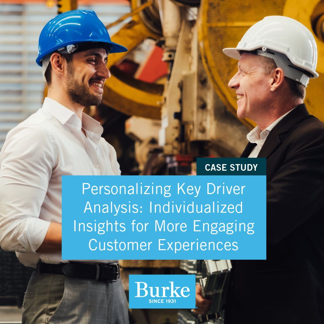 BurkeInc's tweet photo. Discover how we enhanced and expanded a global manufacturer’s approach to customer engagement to better address pain points, and create more engaging customer experiences!  

☑️ For more details: https://t.co/NV1jGMspBZ 

#MRX #Insights #CX #KDA #MachineLearning https://t.co/mu0nui0yDZ