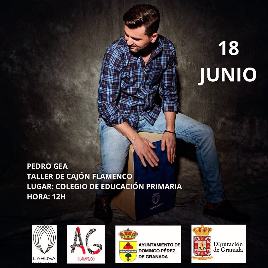 Nos vamos de taller de cajones con <a href="/pedrogea/">Pedro Gea</a> y <a href="/larosapercusion/">LaRosa Percussion</a>