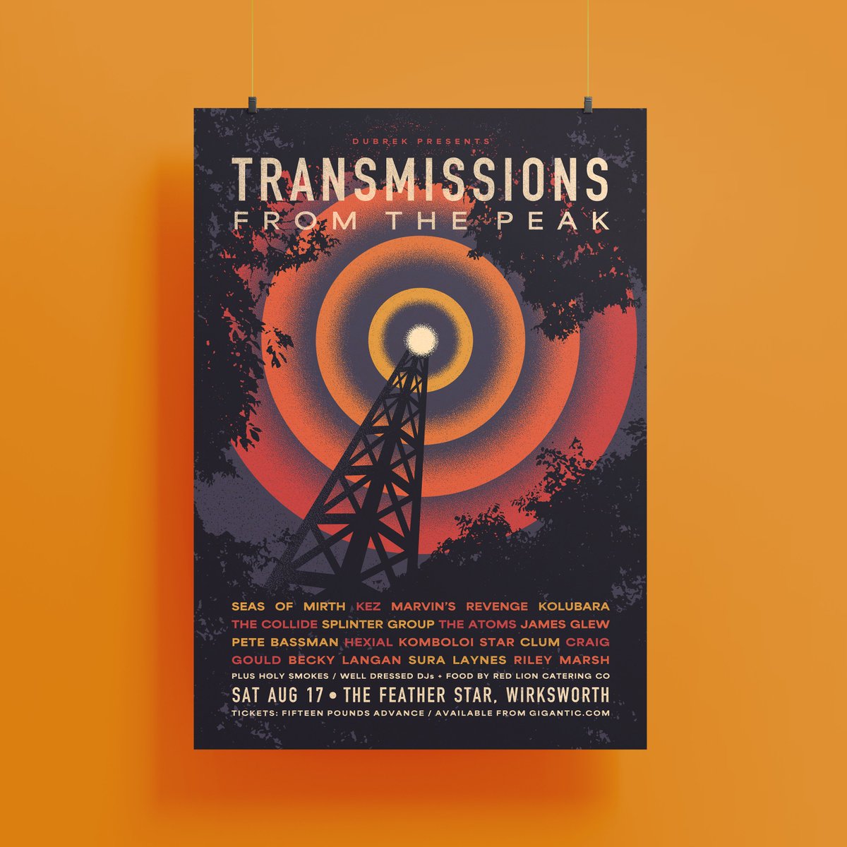 New work for Transmissions from the Peak, a multi-stage festival in Wirksworth. Promises to be a mega day out in one of the Peak District's most creative areas. Fingers crossed for beer garden weather! <a href="/dubrek/">Dubrek</a>