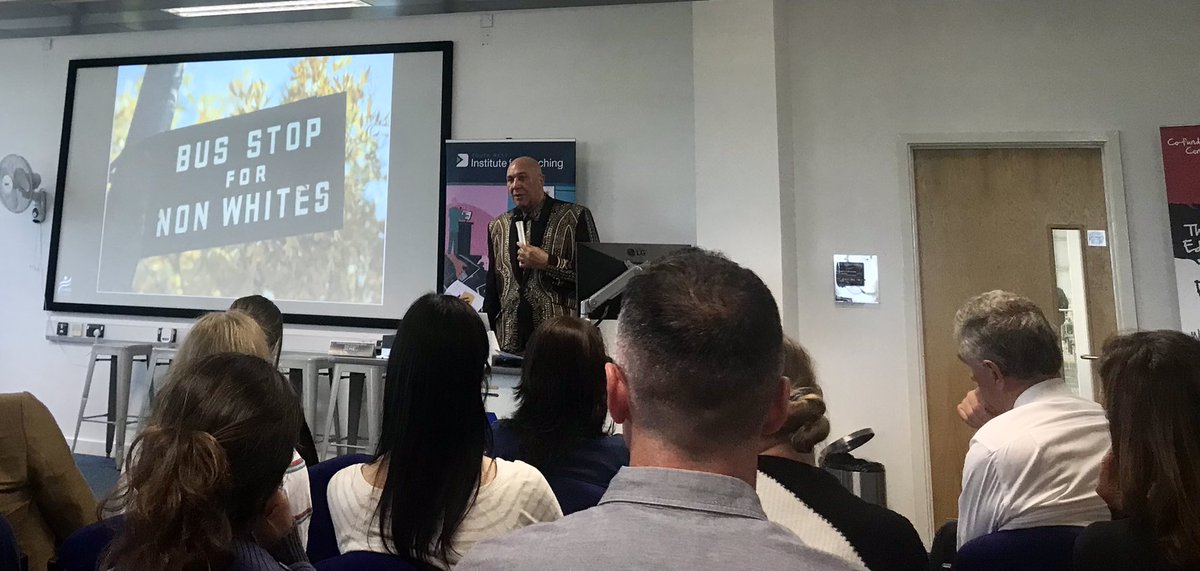 To a standing ovation <a href="/iamchrislubbe/">Chris Lubbe</a> took us to South Africa through his eyes as a child, peaceful protester and Nelson Mandela’s bodyguard. 
May his life stories shine forever brightly with us.   
‘Education is the most powerful weapon to change the world.’ (NM)💙
#SWIFTConf24