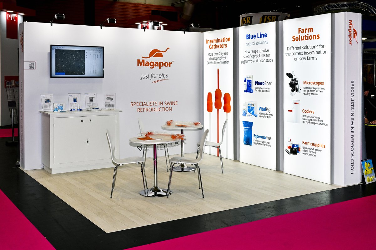 RDWExhibitions's tweet image. Illuminated graphics bring the wow factor to any exhibition stand!💡This corner stand has a triptic of light boxes to bring their graphics to life. #exhibitiongraphics #lightboxes #illuminatedgraphics #fabricgraphic #exhibitionstands #ledlighting #exhibitionprinting