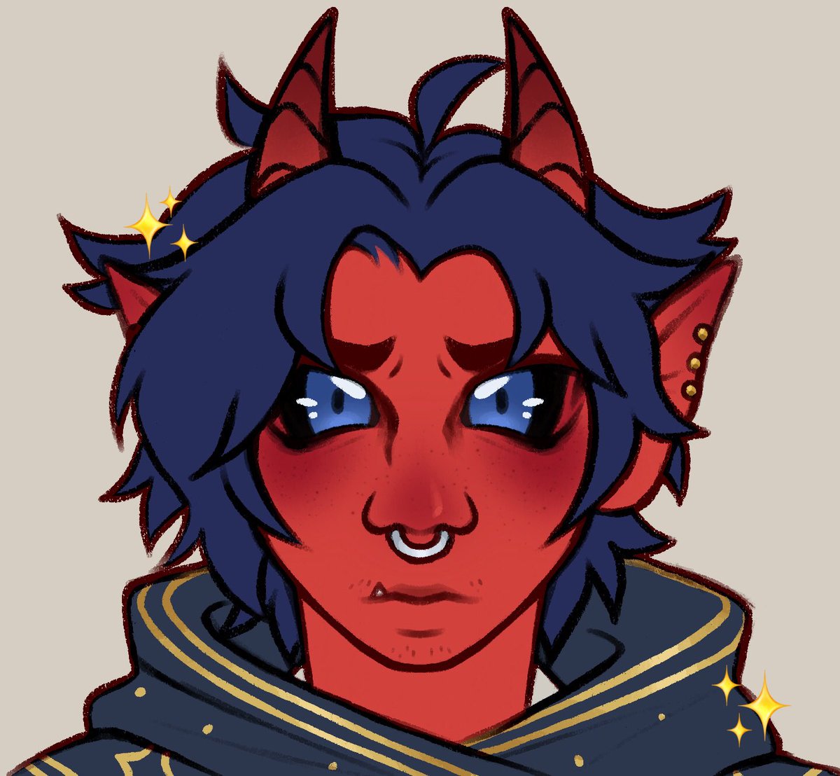 mxrningstar63's tweet photo. Anyone want some quick turnaround symmetric DnD portraits? Will have a transparent version for DnD &amp; Beyond! Portraits start at $35, must have a reference ready! 🧡✨
- (PayPal/USD payments only!) - https://t.co/sNOUhfhPNJ