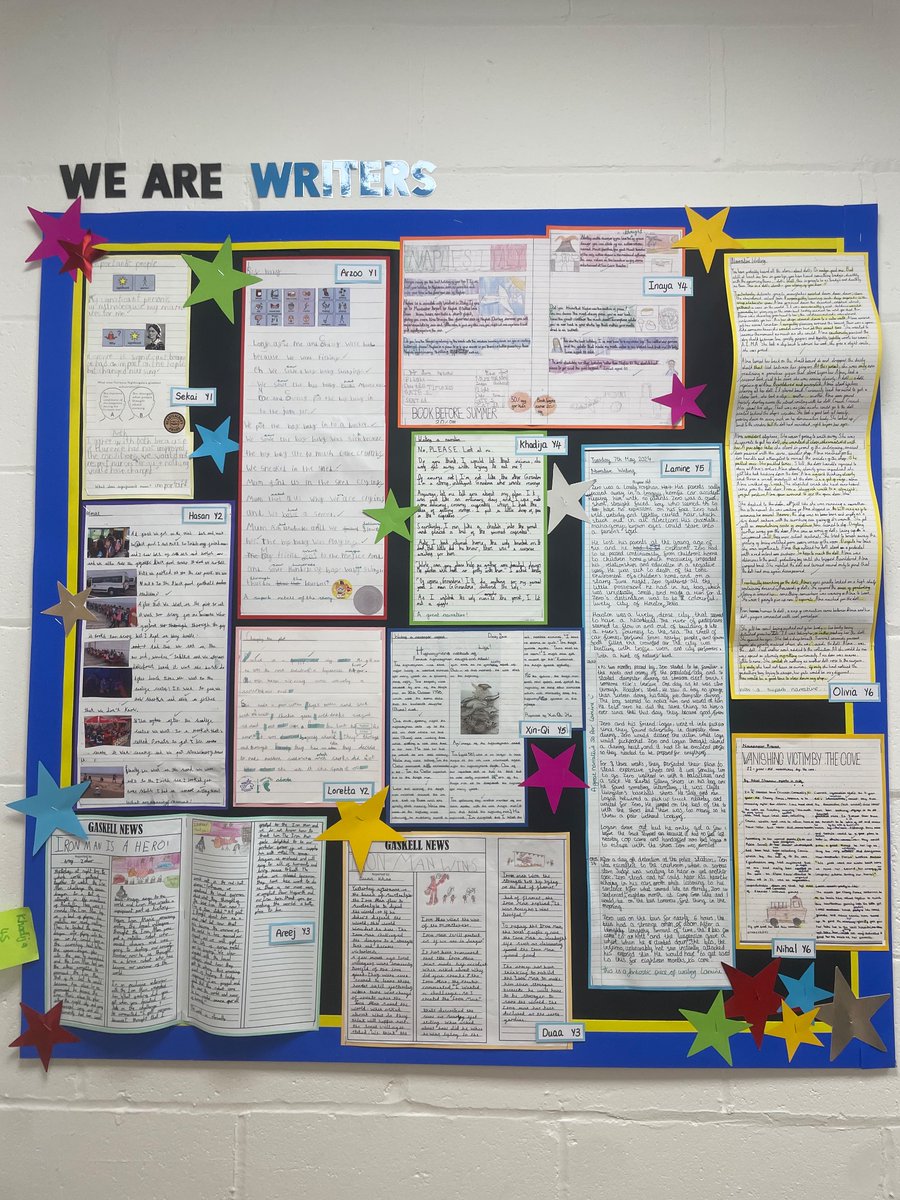 Take a look at our Star Writers… we are so proud of you! ⭐️