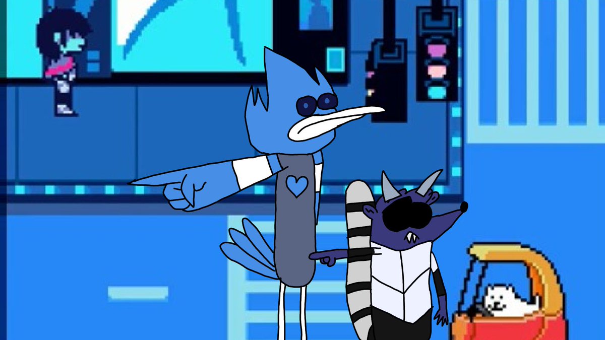 BoadaGeiser's tweet image. #deltarunechapterrewritten  #deltarune