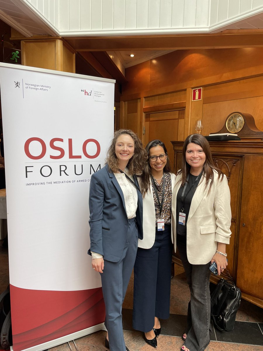 ShannonRSingh's tweet image. What an extraordinary few days in Oslo! Very honored to have been invited to participate in this year&apos;s #OsloForum, and to lead the Forum&apos;s first-ever tabletop exercise on the digital frontlines of armed conflict.