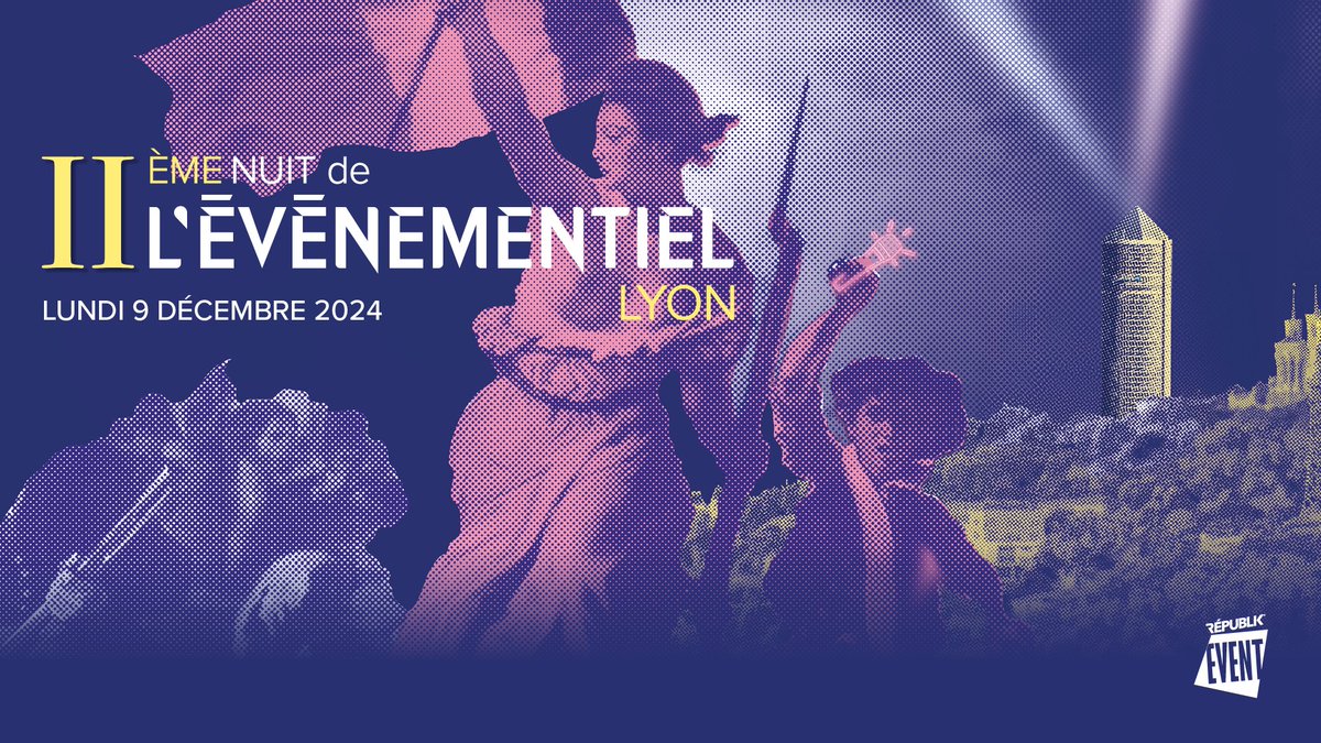 📷 SAVE THE DATE : La Nuit de l'Événementiel de Lyon est de retour

3 DATES À RETENIR:

📷 Dépôt de candidature : Jusqu'au 1er novembre 2024
📷 Grand Oral : 14 novembre 2024
📷 9 décembre 2024

Déposez votre dossier de candidature ici : bit.ly/3XjqkJM

#NuitÉvénementiel
