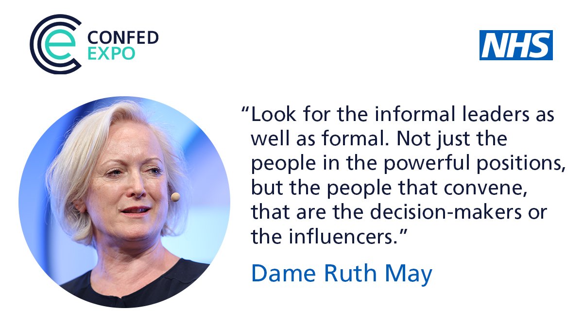 The advice Ruth May would give to herself at the start of her NHS career.
