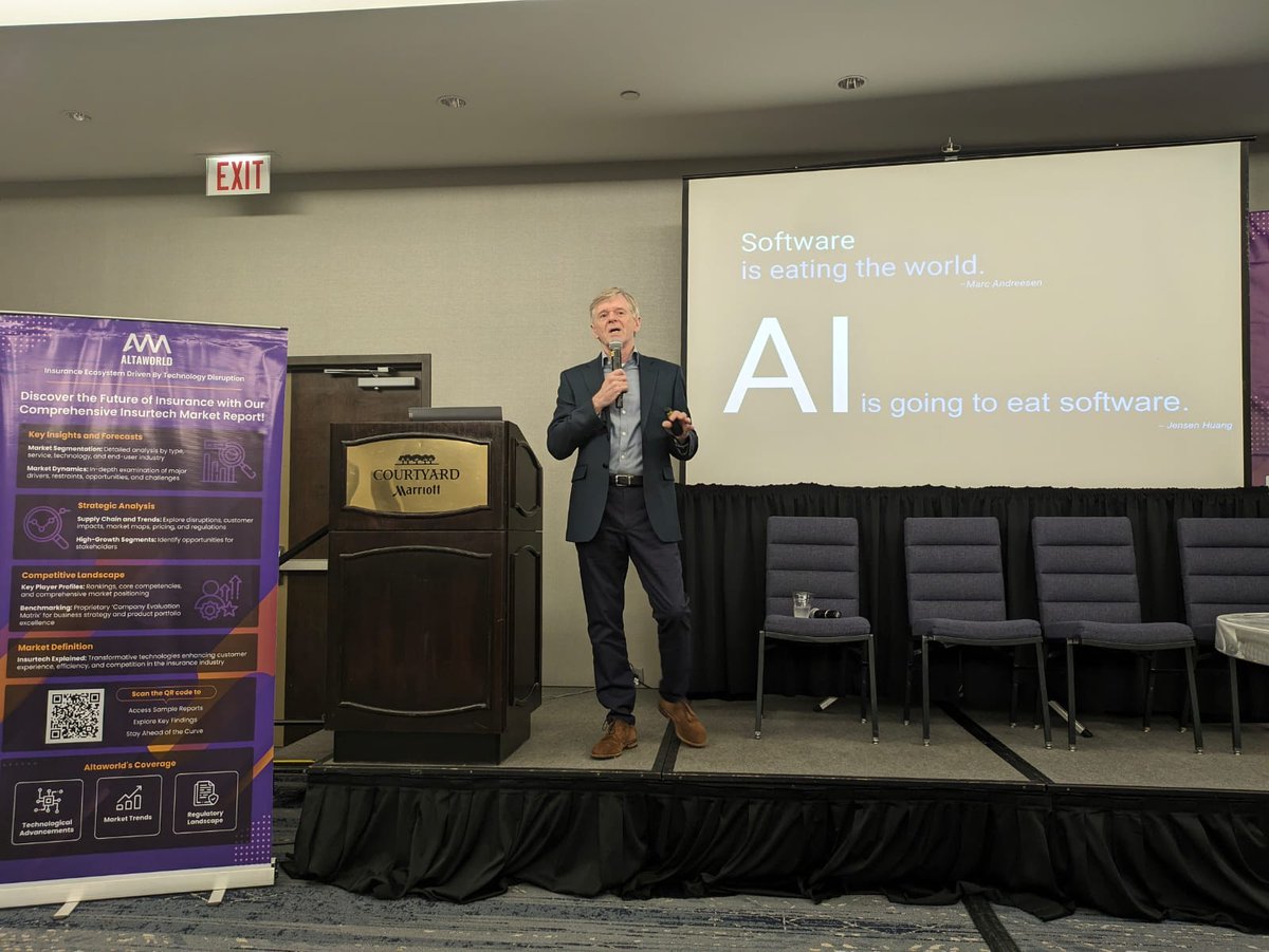 ITIC Chicago 2024

🌟Live Update from Day 2 of Insurance Tech &amp; Innovation Conference 2024!🌟

<a href="/moxon_paul8160/">Paul Moxon</a>, SVP Data Architectures and Chief Evangelist, <a href="/denodo/">Denodo</a> sharing insights on "RAG to Riches - How to realize the full potential of GenAI in Insurance"

#ITICChicago2024