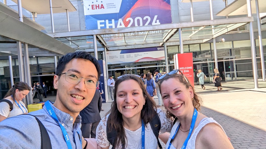 Yu-Hung Wang (@wang_yu_hung) on Twitter photo Catching up with my unofficial supervisor <a href="/BWingelhofer/">Bettina Wingelhofer</a> and lab colleague Sara.
#EHA2024 #MDSsm #leusm #MPNsm
<a href="/UoM_DCS/">Division of Cancer Sciences</a> Catching up with my unofficial supervisor <a href="/BWingelhofer/">Bettina Wingelhofer</a> and lab colleague Sara.
#EHA2024 #MDSsm #leusm #MPNsm
<a href="/UoM_DCS/">Division of Cancer Sciences</a>