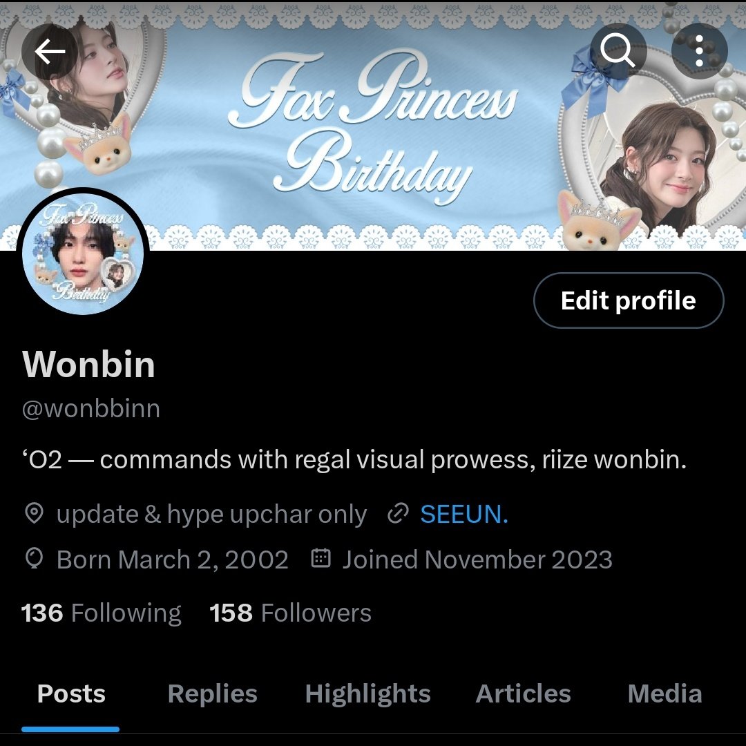 wonbbinn's tweet photo. @ThePrincesSeeun Happy Birthday @Seeen!!
I hope your day filled with joy, laughter, and all the love you deserve. You bring so much light into my life. I wish the best in everything you, my baby fox 🦊❤️
#HappySeeunDay
#행운_가득할_세은이의_여름
#Happy_princesseun_day https://t.co/o15qQGUPj9