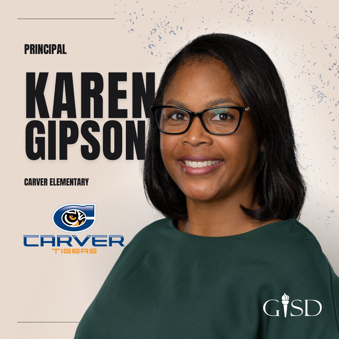 gisdnews's tweet photo. Proudly announcing new campus principals for the upcoming school year! 🌟 These dedicated leaders are already part of the Garland ISD family and have extensive careers in education. We are excited to see them at their new home campuses! 🎉

Karen Gipson - Carver Elementary School 
Lauren Jeffries - Liberty Grove Elementary School
Salina Allen - Northlake Elementary School