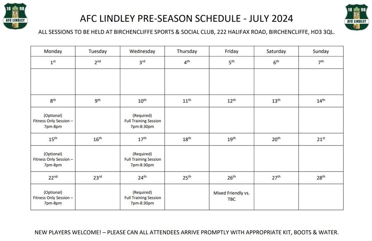 AFC Lindley tweet media