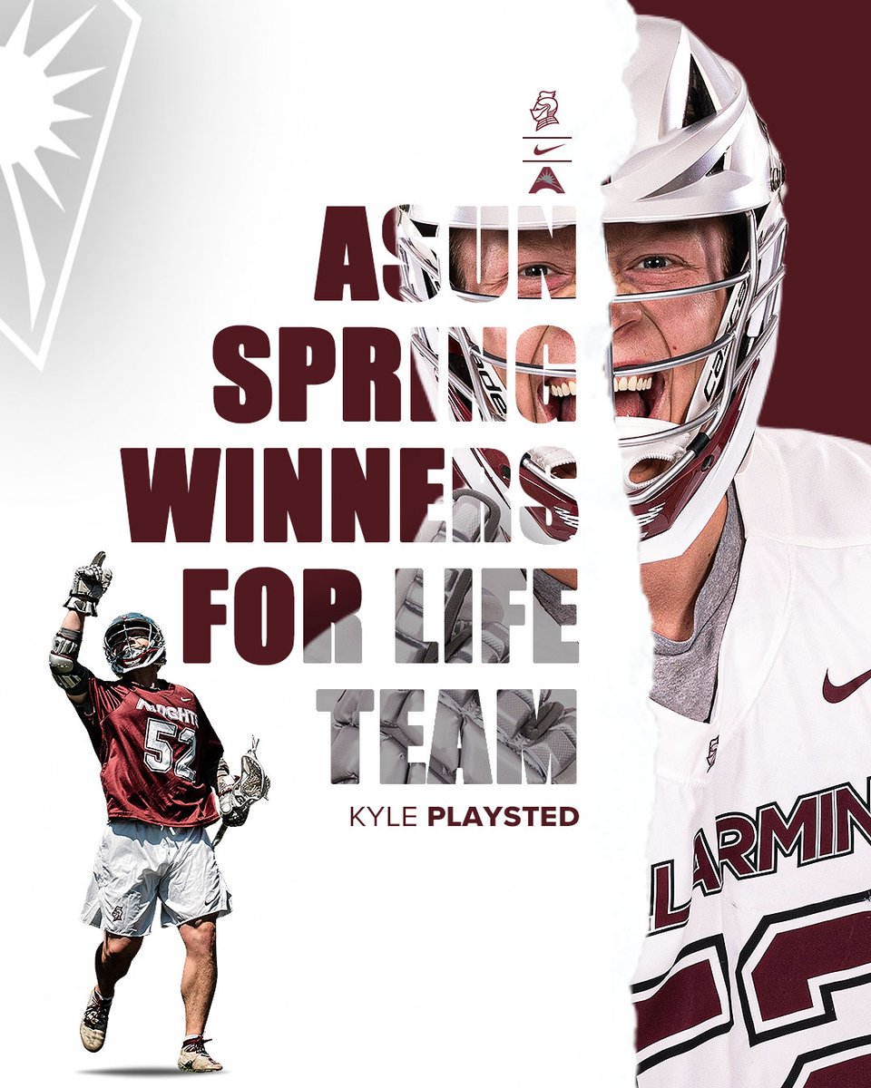 AWARDS | <a href="/BellarmineLax/">Bellarmine Lacrosse</a>'s Kyle Playsted recognized on ASUN Spring Winners for Life Team

🥍⚔️

📰 bit.ly/3VlrYI7