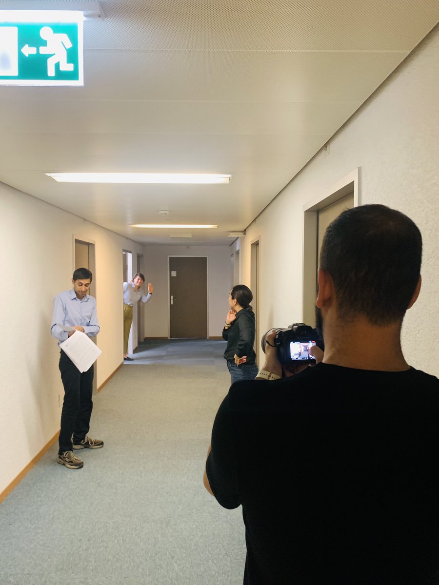 adrianadeoro's tweet photo. Cooking a unique teaser video for our #InnovationFair ! 

It has been incredible to work with @rzntorbey @susannapak easy to do great things with such talented people 😎

Stay tuned 🤩… https://t.co/Tsz1Q3hPT7