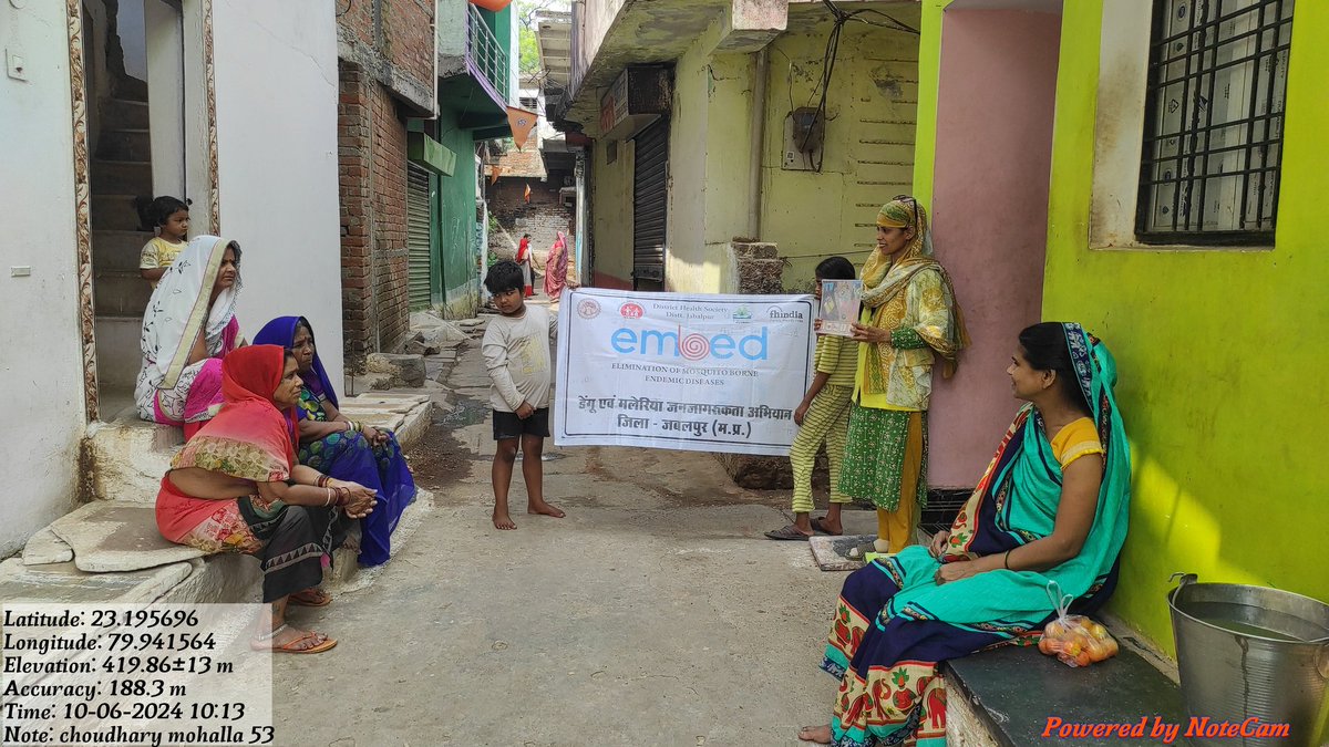 MeenuSo81030884's tweet photo. Today, on the occasion of Malaria Month, a community awareness program was conducted in Vandana Nagar and people were informed about the diseases caused by mosquitoes and ways to avoid them.
@Avdheshsingh_ @BharatK89148743 @sksomya @santoshbhargav2 https://t.co/PssaApiHpU
