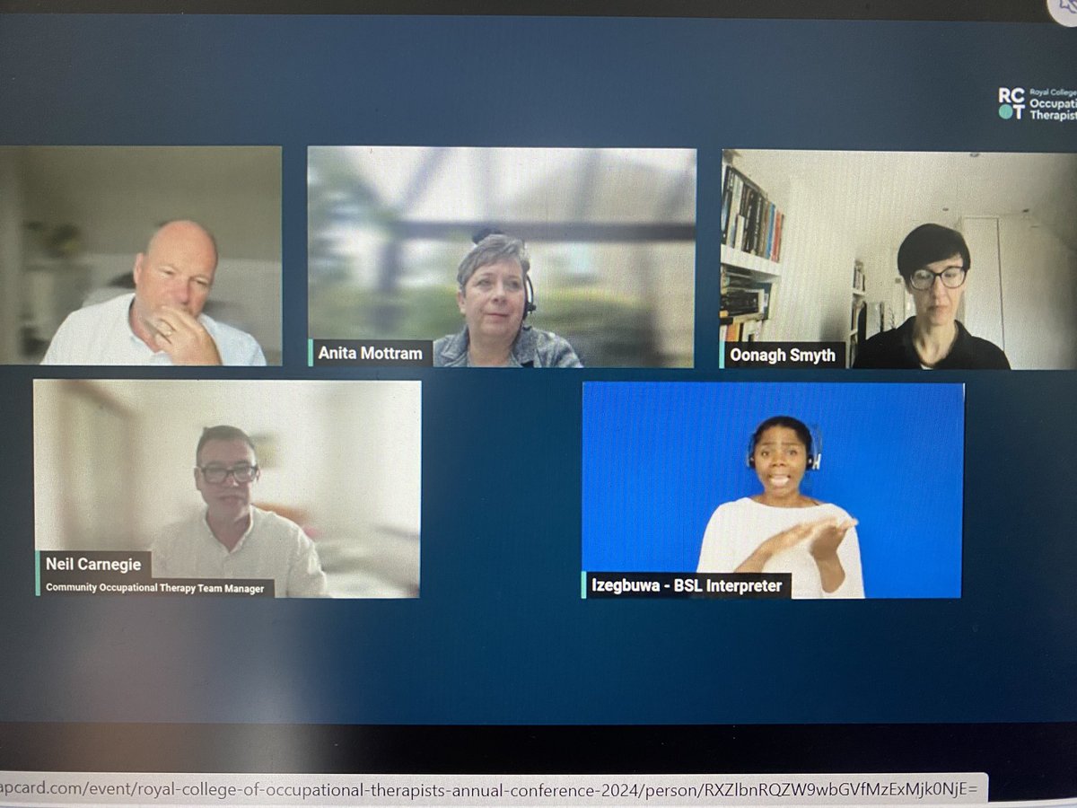 Fabulous #RCOT2024 plenary on the Adult Social Care workforce strategy.

@AnitaJMottram1 what a great advocate you are for us in ASC! 💚