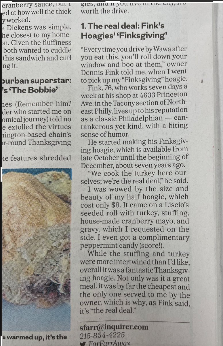 PhillyFink's tweet photo. Contest ends on Saturday! 

If you can find it in your heart to vote for Fink’s for ‘Best Deli’ it would be deeply appreciated! Thank you! 

https://t.co/uAsk8DjlFX https://t.co/m0N8D5oEAi