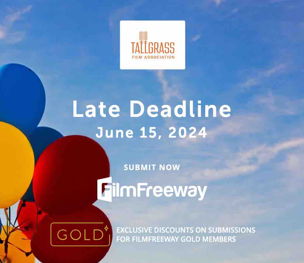 tallgrass's tweet photo. Make sure to not miss the late deadline for film submission. To the 22nd Annual Tallgrass Film Festival taking place October 24-27, 2024. #Tallgrass22 #TFF22
You can submit here: https://t.co/zGLXIMxnHQ https://t.co/sMZMPBxNTP
