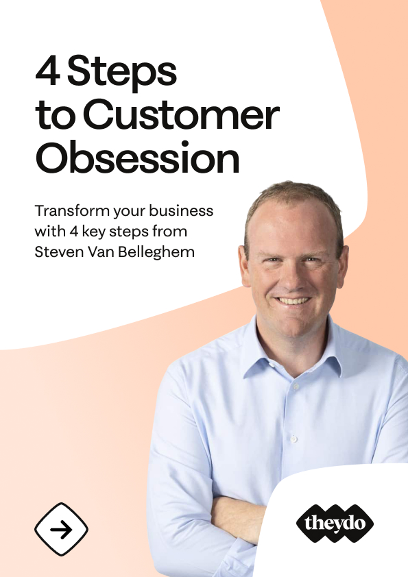 TheyDo - Journey Management (@theydohq) on Twitter photo Most companies claim they're customer-centric, but few truly deliver.
What's the secret to a customer-obsessed culture?
CX expert <a href="/StevenVBe/">Steven Van Belleghem</a> shares 4 powerful transformations to bridge the execution gap and drive loyalty and growth.
👇🧵 Most companies claim they're customer-centric, but few truly deliver.
What's the secret to a customer-obsessed culture?
CX expert <a href="/StevenVBe/">Steven Van Belleghem</a> shares 4 powerful transformations to bridge the execution gap and drive loyalty and growth.
👇🧵