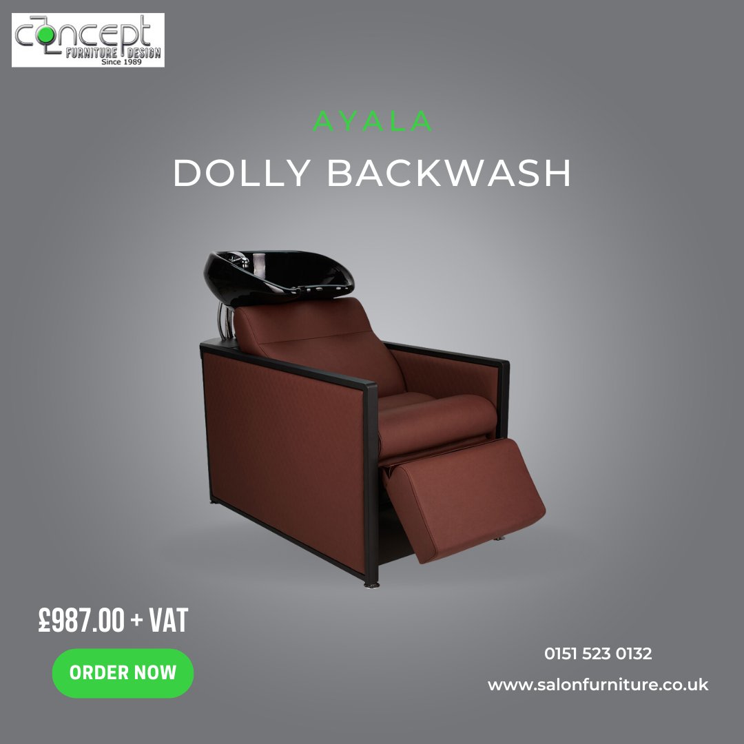 Dolly Backwash - £987.00 

BUY: salonfurniture.co.uk/dolly-backwash

#backwash #salonfurniture #salonequipment #conceptsalon