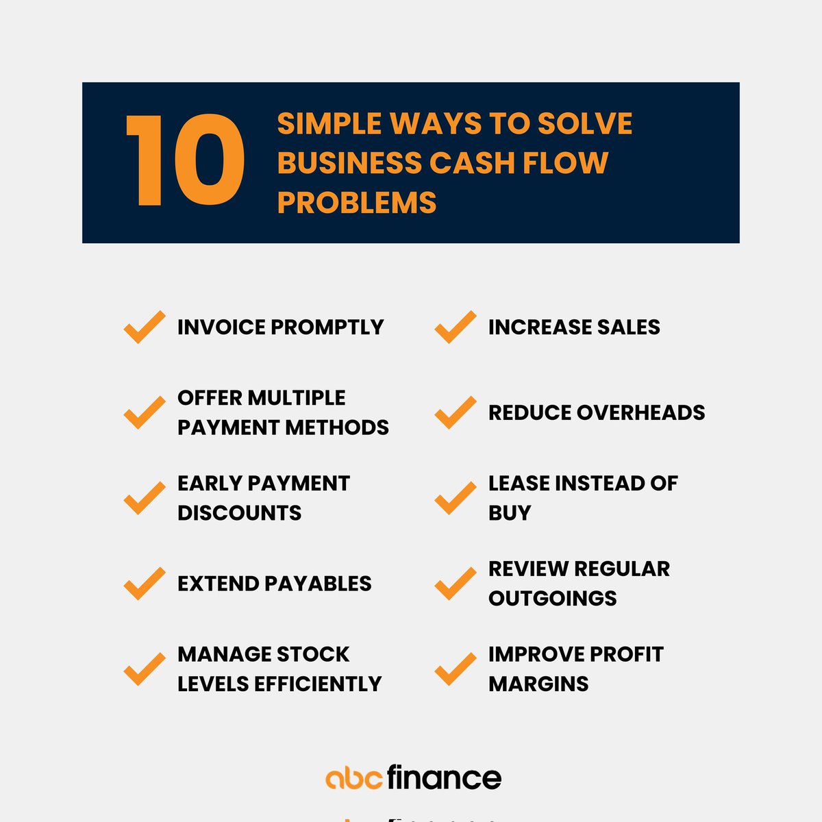 Let's face it, cash flow is key for pretty much any business. 

With a strong cash flow, any business can survive long enough to ride out a problem and fix it.