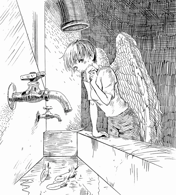 放課後・水道の天使、、 