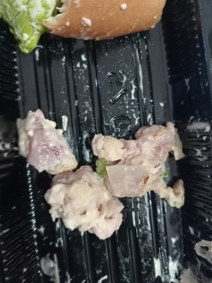 WELILENOSIPHO's tweet photo. @CheckersSA  look what my sister child ate today.  Raw chicken from your deli. If I didn't notice him  and checked. He would have eaten it all. This is how the case of food poisoning comes about.  I need a proper engagement. This is Checkers at Overport City in Durban. https://t.co/6utWkOEJvy