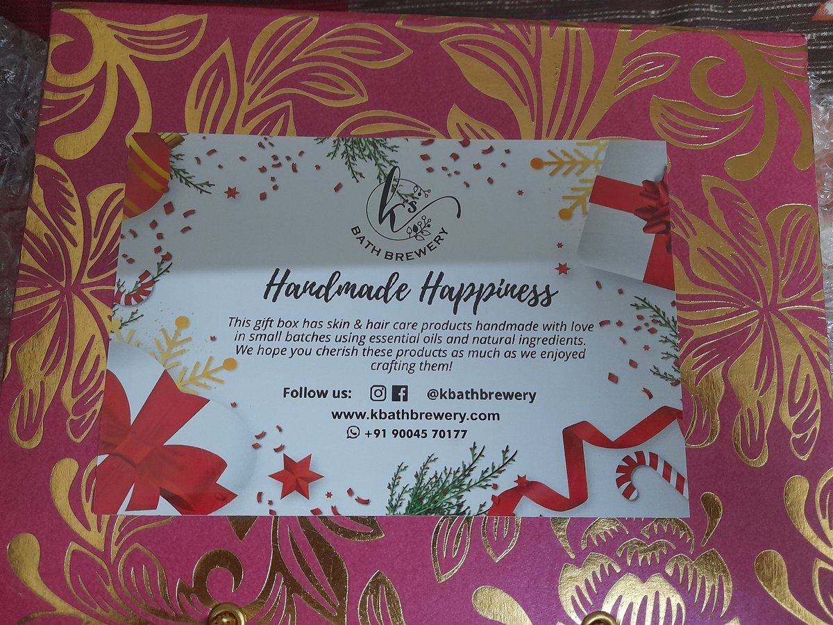HarshMCU's tweet photo. "Opening this hamper was like unwrapping a box of happiness. Thank you for the thoughtfulness and the warmth it brings to my heart. You're truly amazing! @khushbookadri @kbathbrewery 😇🤗🥳💛💚💙🤎🖤🤍😊😍 https://t.co/wFIgRm1bVQ