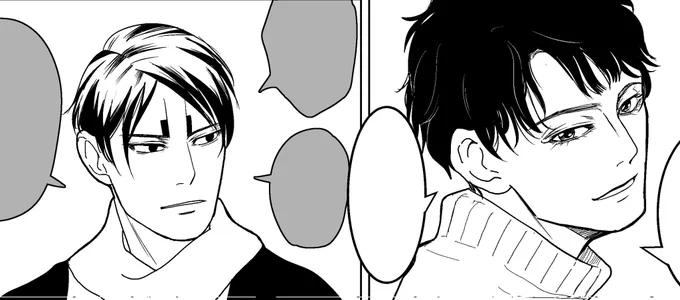 そろそろスロ尾チャンの続きを描きたい。
次はショーイズ。二次はこういう組み合わせも描けるが楽しいですね。 