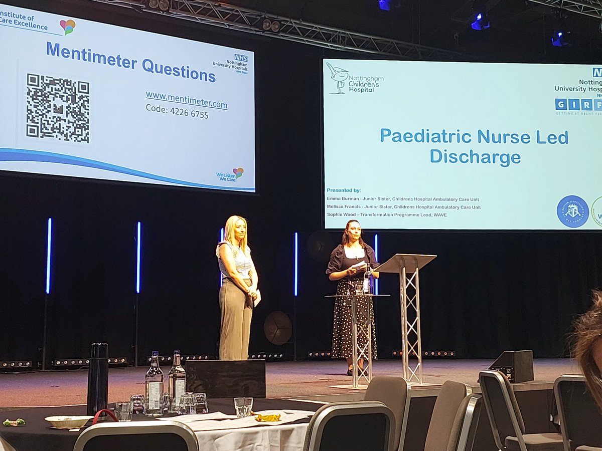 A fabulous day celebrating education, research, and innovation <a href="/nottmhospitals/">Nottingham University Hospitals</a>. Great presentation from children's surgical day case unit of improving patient experience with nurse led discharge! Amazing to celebrate all the work being done #eee2024 <a href="/nottmchildrens/">Nottingham Children’s Hospital and NNU</a> @NUHInstitute