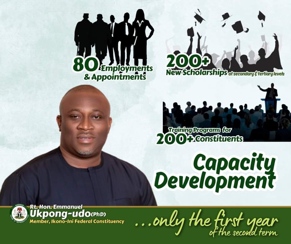 MacaireOfficial's tweet photo. My Dear constituents,
Today marks 1 year of my 2nd term and I'm grateful for your support this far. 
In infrastructure, Welfare, Capacity development and Empowerment, we’ve made strides together. Join me for our Thanksgiving &amp; Empowerment Ceremony on June 27-29, 2024. https://t.co/7QoQkwYb6e