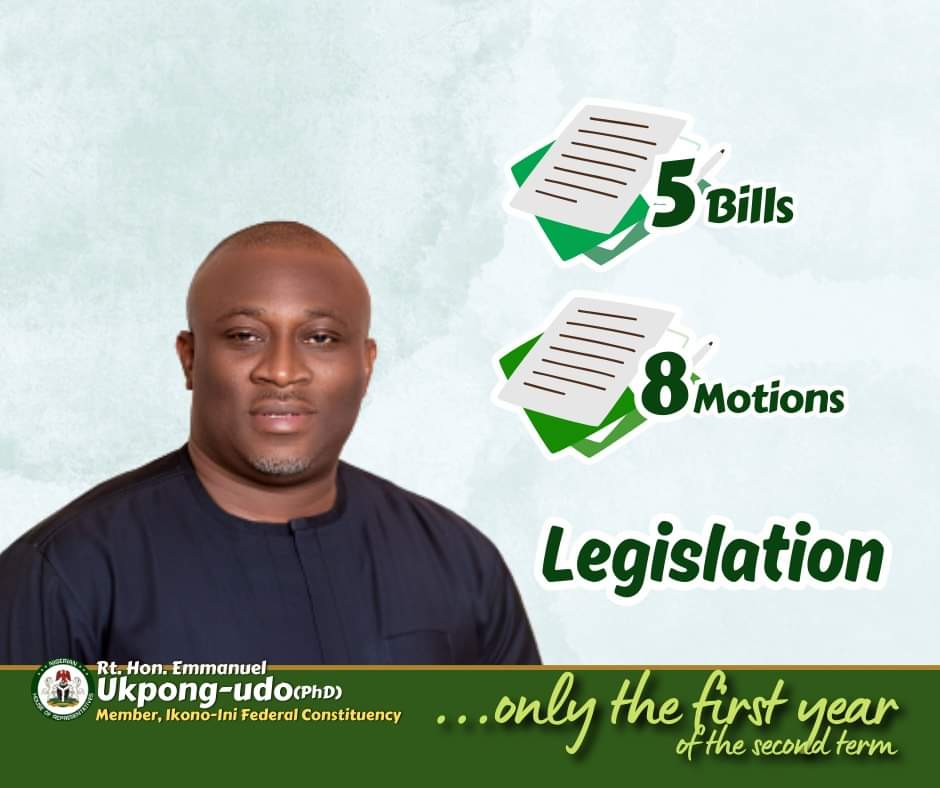 My Dear constituents,
Today marks 1 year of my 2nd term and I'm grateful for your support this far. 
In infrastructure, Welfare, Capacity development and Empowerment, we’ve made strides together. Join me for our Thanksgiving &amp; Empowerment Ceremony on June 27-29, 2024.