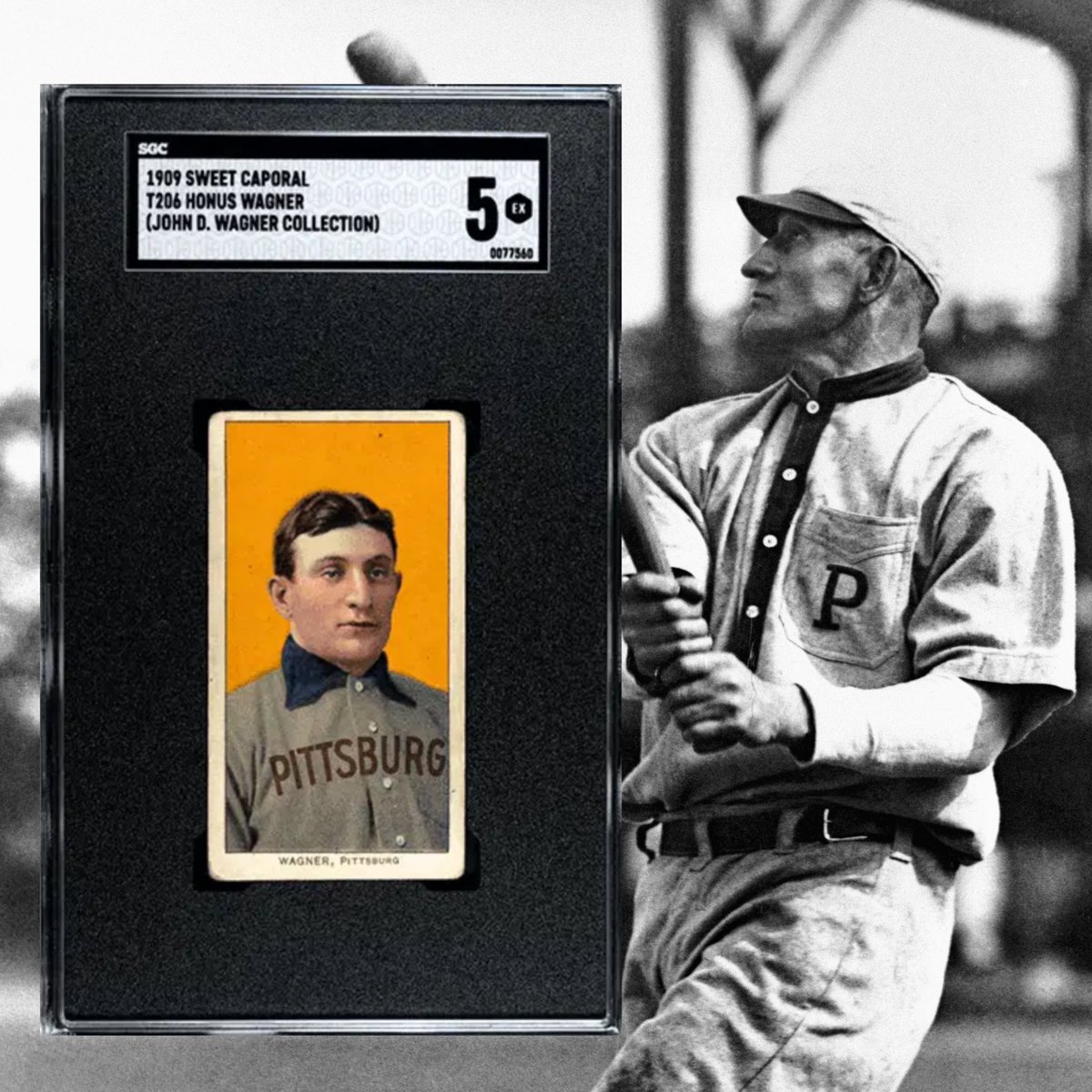 BREAKING NEWS A never before seen T206 Honus Wagner has just surfaced and Ken Goldin has placed a $25M estimate on the card. Originally purchased for $0.01 by John D. Wagner BREAKING NEWS A never before seen T206 Honus Wagner has just surfaced and Ken Goldin has placed a $25M estimate on the card. Originally purchased for $0.01 by John D. Wagner