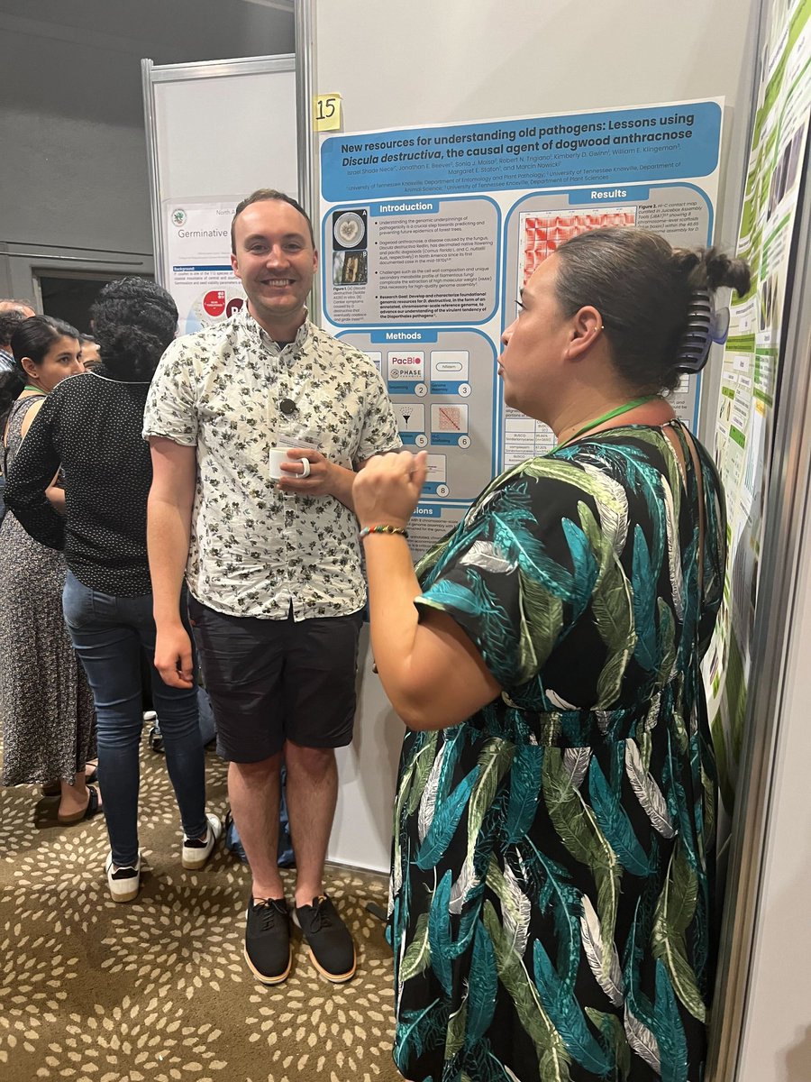 LabNowicki's tweet photo. WTG @NieceShade! Thank you for proudly representing your #MS #genomics work on #PlantPathogen in my lab at #NAFGS in Oaxaca, 🇲🇽
 ☆☆☆☆☆
@megstaton53 thanks for help and 📸
@epp_tn @UTIAg @UTKGradSchool UT_PRC thanks for travel $$ and resources. https://t.co/5LkTNbGhGT
