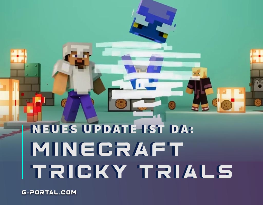 #Minecraft 1.21 „Tricky Trials“ ist ab sofort verfügbar. ⛏️

Spielt das neue Update JETZT auf eurem #GPORTAL Minecraft Server – beste Hardware für top Performance und sorgenfreies Zocken. 🤝

Die „Trial Chambers“ warten:
g-portal.com/minecraft