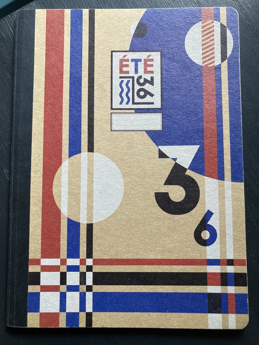 Cahier de travail du moment, bien à propos je l’espère… ✊